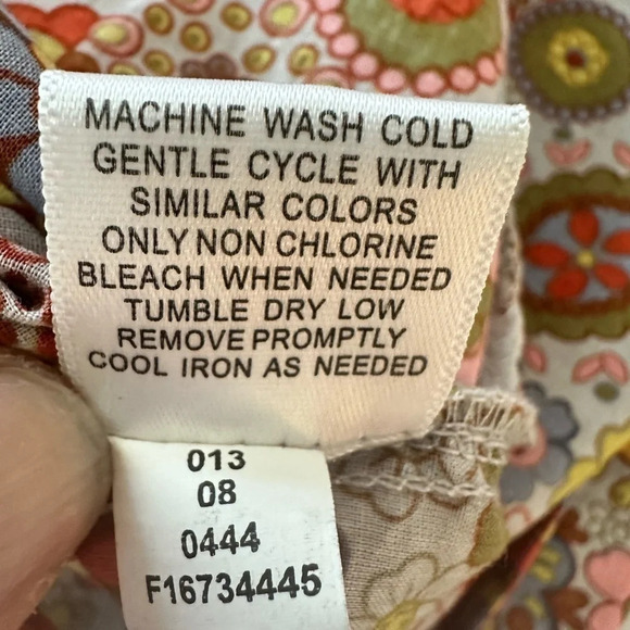 Unbranded (tag cut out) 70s, Retro style floral print mini dress. - Picture 7 of 9